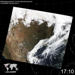 Level 1B Image at: 1710 UTC