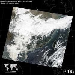 Level 1B Image at: 0305 UTC