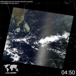 Level 1B Image at: 0450 UTC