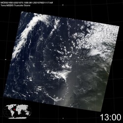 Level 1B Image at: 1300 UTC