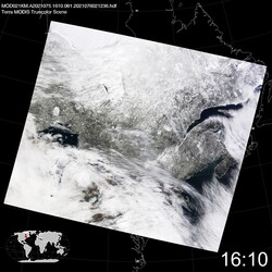 Level 1B Image at: 1610 UTC