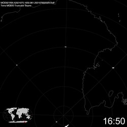 Level 1B Image at: 1650 UTC