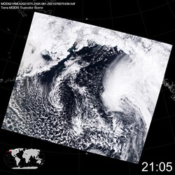 Level 1B Image at: 2105 UTC