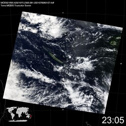 Level 1B Image at: 2305 UTC