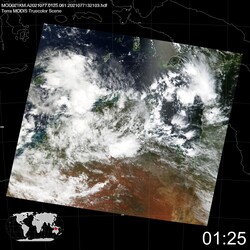 Level 1B Image at: 0125 UTC