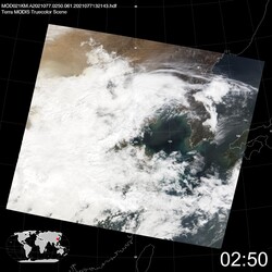 Level 1B Image at: 0250 UTC