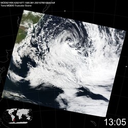 Level 1B Image at: 1305 UTC