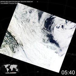 Level 1B Image at: 0540 UTC