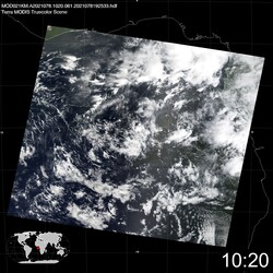 Level 1B Image at: 1020 UTC