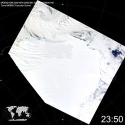 Level 1B Image at: 2350 UTC