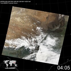 Level 1B Image at: 0405 UTC