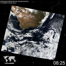 Level 1B Image at: 0825 UTC