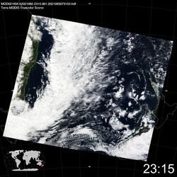 Level 1B Image at: 2315 UTC