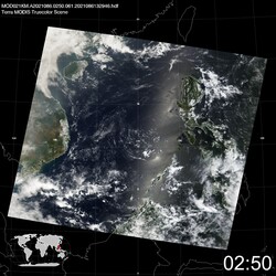 Level 1B Image at: 0250 UTC