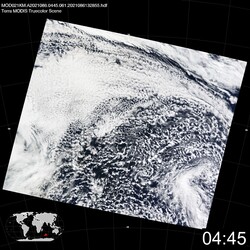 Level 1B Image at: 0445 UTC