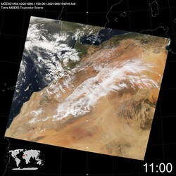 Level 1B Image at: 1100 UTC