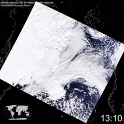 Level 1B Image at: 1310 UTC