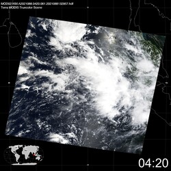 Level 1B Image at: 0420 UTC