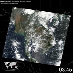 Level 1B Image at: 0345 UTC