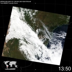 Level 1B Image at: 1350 UTC