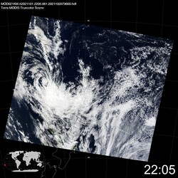 Level 1B Image at: 2205 UTC