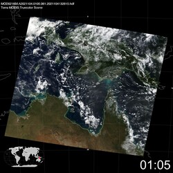 Level 1B Image at: 0105 UTC