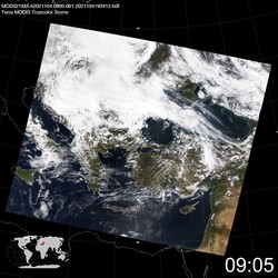 Level 1B Image at: 0905 UTC