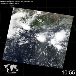 Level 1B Image at: 1055 UTC