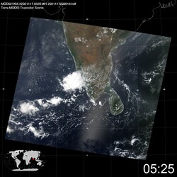 Level 1B Image at: 0525 UTC