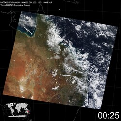 Level 1B Image at: 0025 UTC