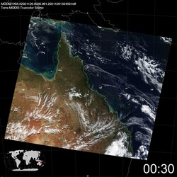 Level 1B Image at: 0030 UTC