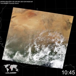 Level 1B Image at: 1045 UTC