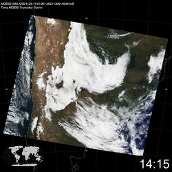 Level 1B Image at: 1415 UTC