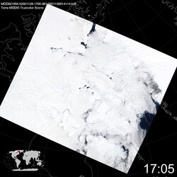 Level 1B Image at: 1705 UTC