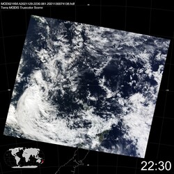 Level 1B Image at: 2230 UTC