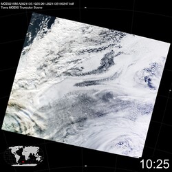 Level 1B Image at: 1025 UTC