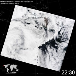 Level 1B Image at: 2230 UTC