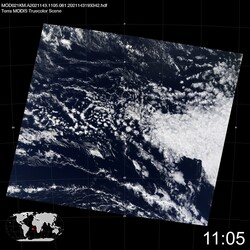 Level 1B Image at: 1105 UTC