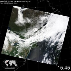 Level 1B Image at: 1545 UTC