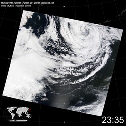 Level 1B Image at: 2335 UTC