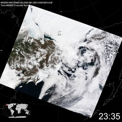 Level 1B Image at: 2335 UTC