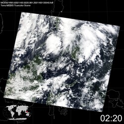 Level 1B Image at: 0220 UTC