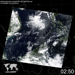 Level 1B Image at: 0250 UTC