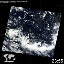 Level 1B Image at: 2355 UTC