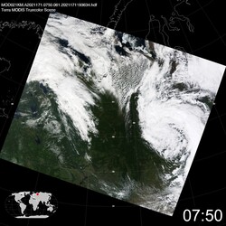 Level 1B Image at: 0750 UTC