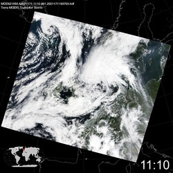 Level 1B Image at: 1110 UTC