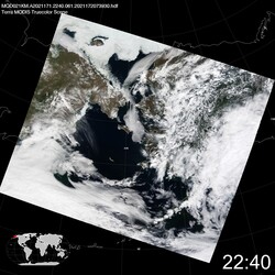 Level 1B Image at: 2240 UTC