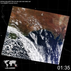 Level 1B Image at: 0135 UTC