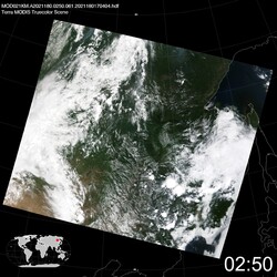 Level 1B Image at: 0250 UTC