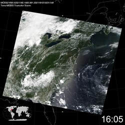 Level 1B Image at: 1605 UTC